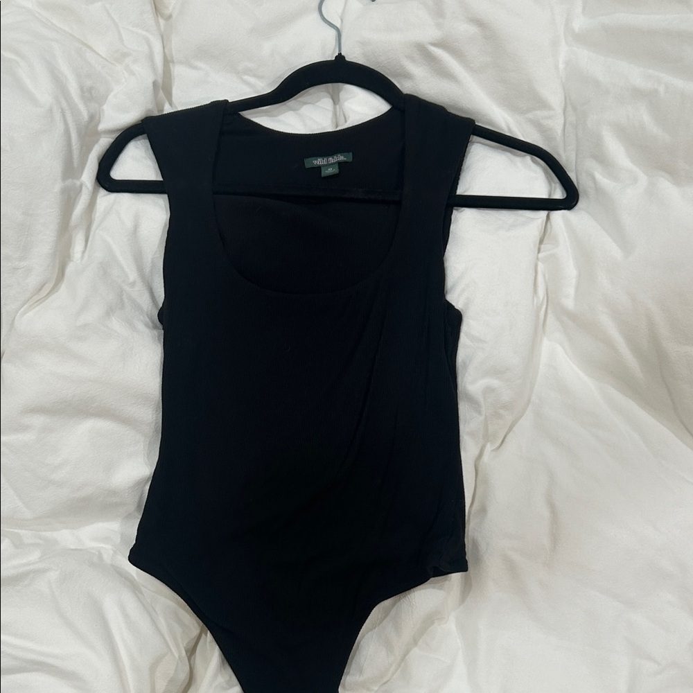 Wild Fable Black Bodysuit